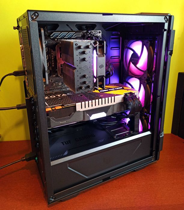 Komputer do gier ARGB, Ryzen 5, 16GB DDR4, GTX Zotac Amp Extreme 8GB