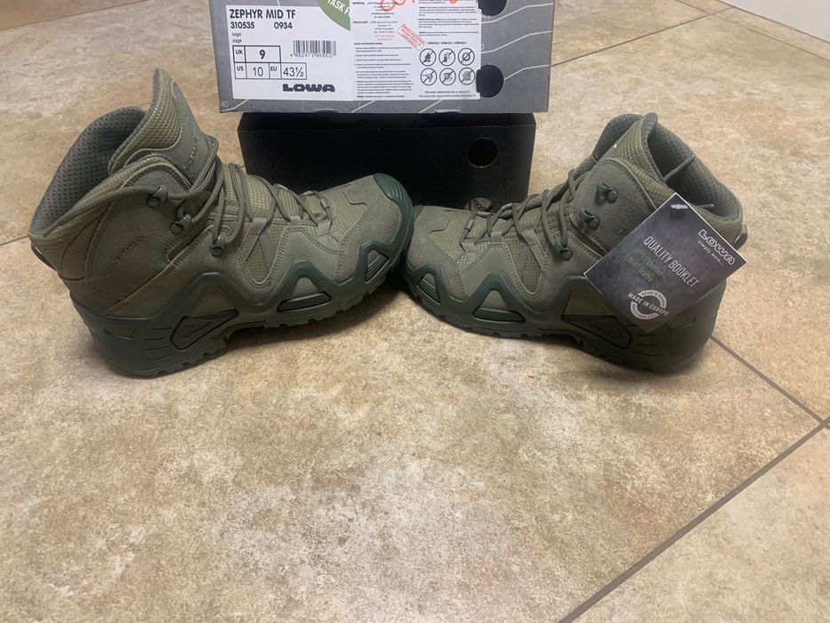 Buty Lowa Zephyr Mid tf . Zielone 43,5