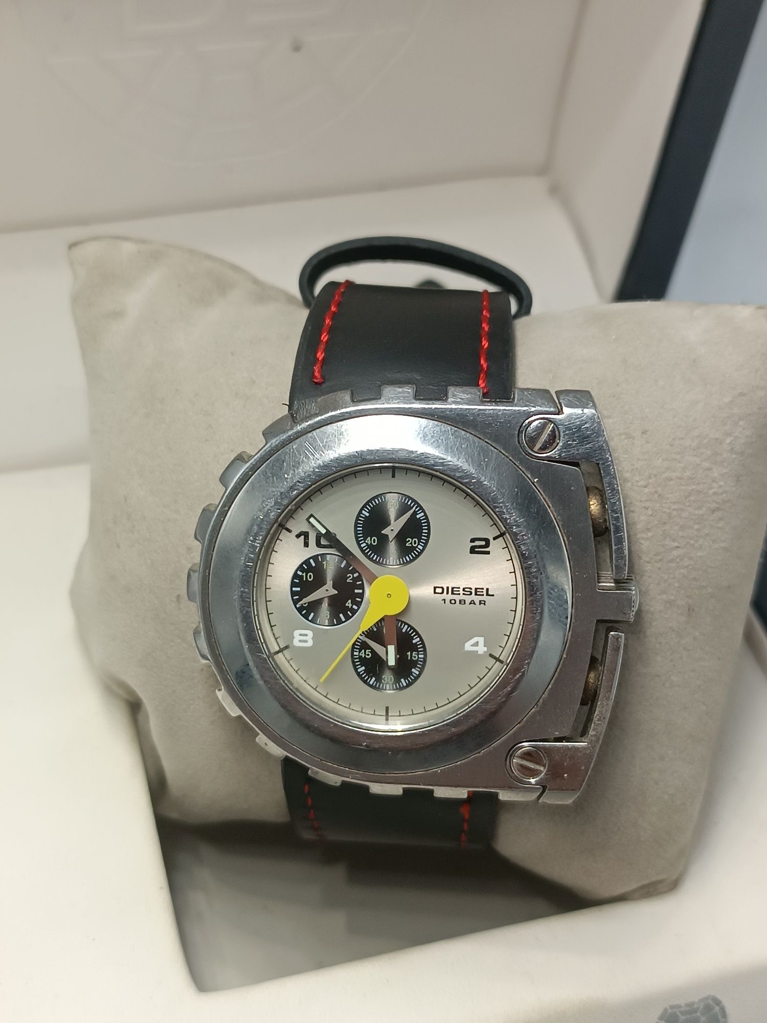 Zegarek diesel  chronograf 10 bar qartz vintage