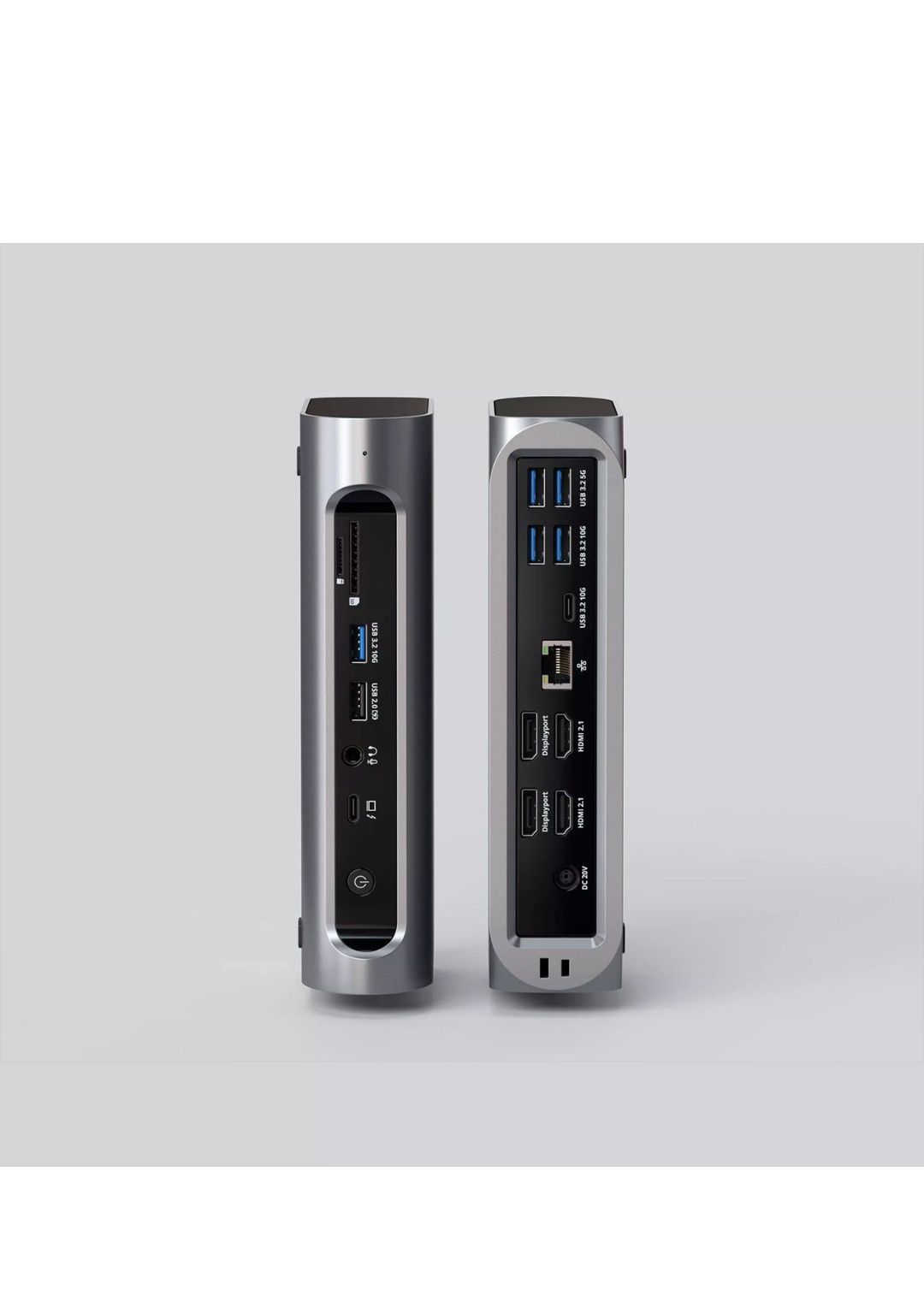Док-станція Satechi Thunderbolt 4 Multimedia Pro Dock Space Gray .