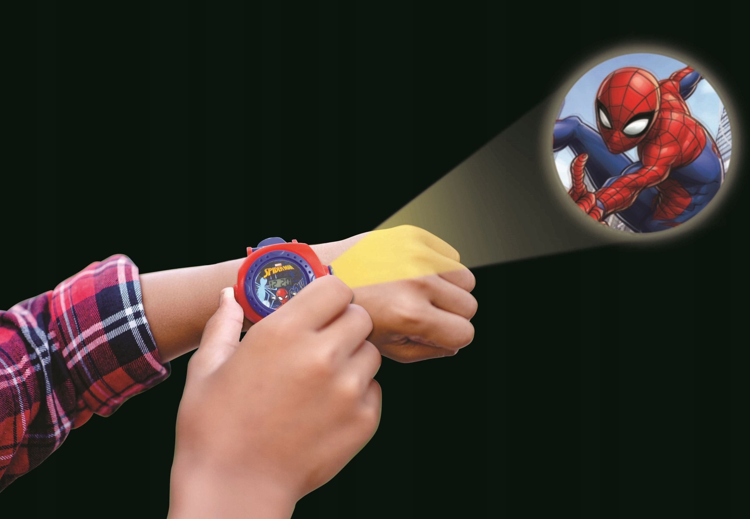 Zegarek Z Projektorem Spiderman Projektor Spider-M