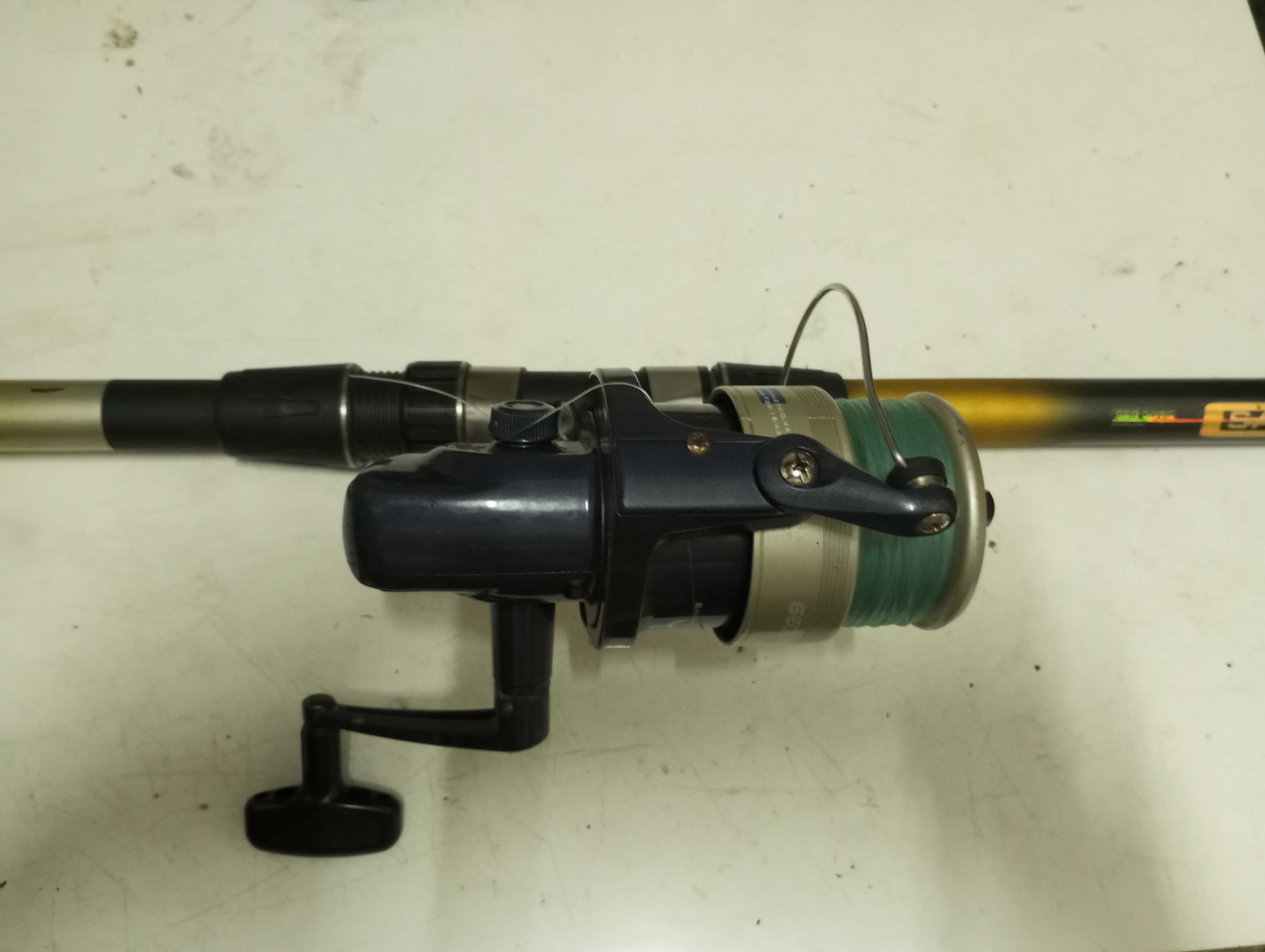 SERT GOLD 5.05 MT. cana de  pesca profissional  surf casting