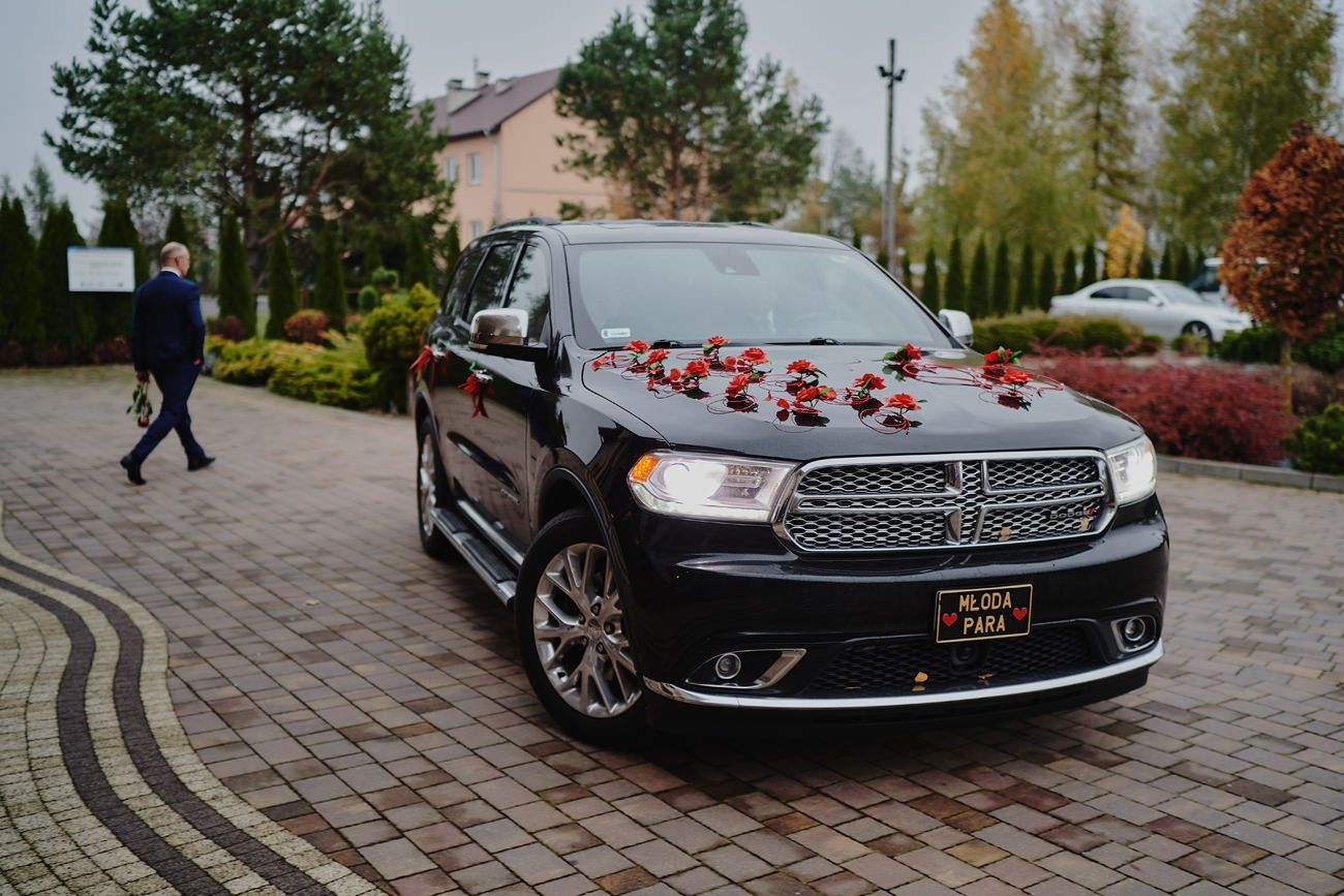 ŚLUB MARZEŃ Z DODGE DURANGO, wesela,wieczory panieńskie,komunie,roczn