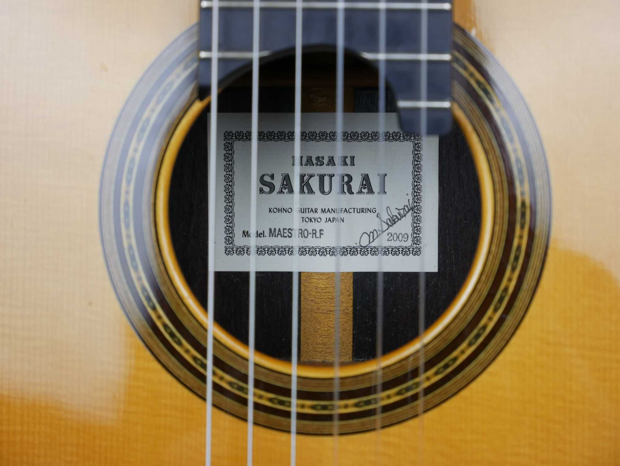 Masaki Sakurai Maestro-RF gitara klasyczna lutnicza