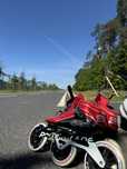 rolki szybkie simmons rana racing rush 41 rollerblade elite