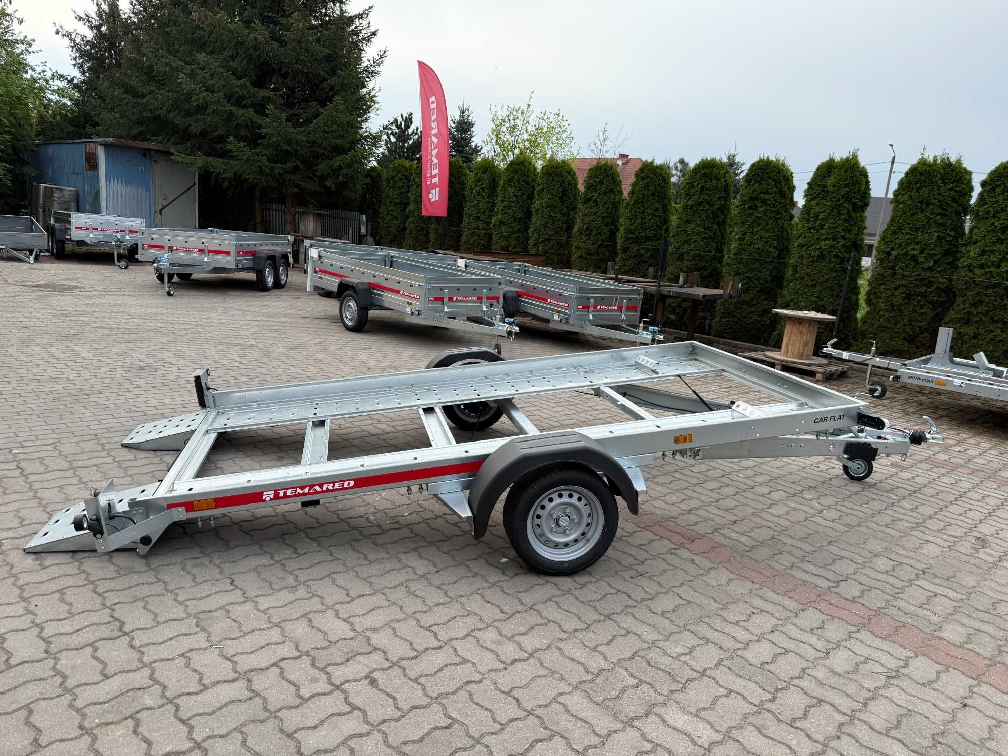 Laweta samochodowa 353x184 TEMARED CAR FLAT 3518 U DMC:1500kg DOSTAWA