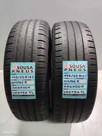 2 pneus semi novos 195-65r16c hankook - oferta dos portes 100 Euros