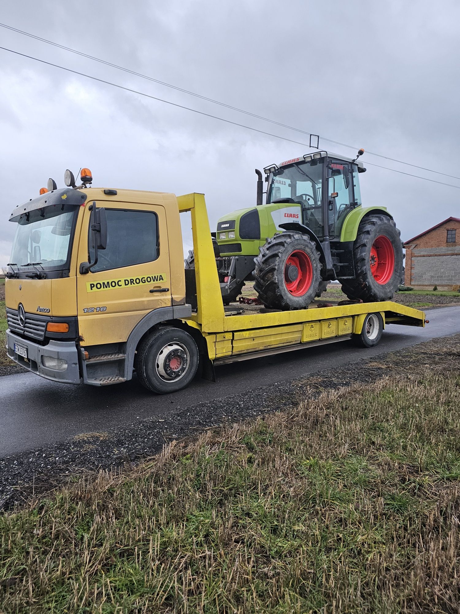 Laweta 2/7/15T/Pomoc Drogowa 24H/Transport Niskopodwoziowy