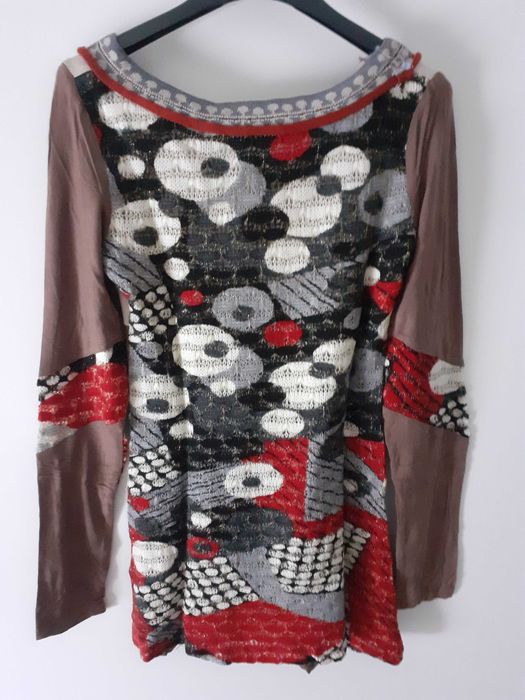 Camisola senhora estampada de vários materiais