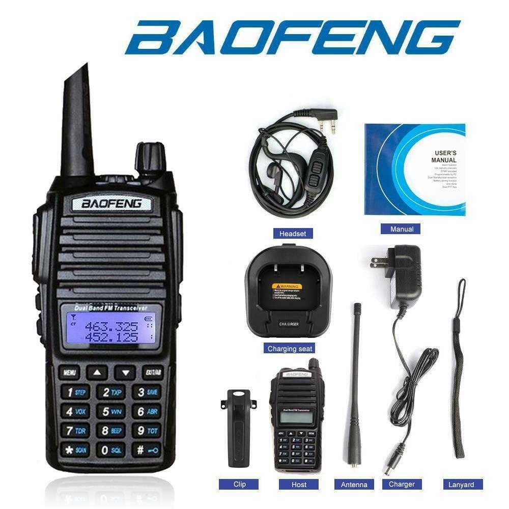 Radio Walkie Talkie Baofeng UV-82 TRI POWER Novo p/ entrega imediata