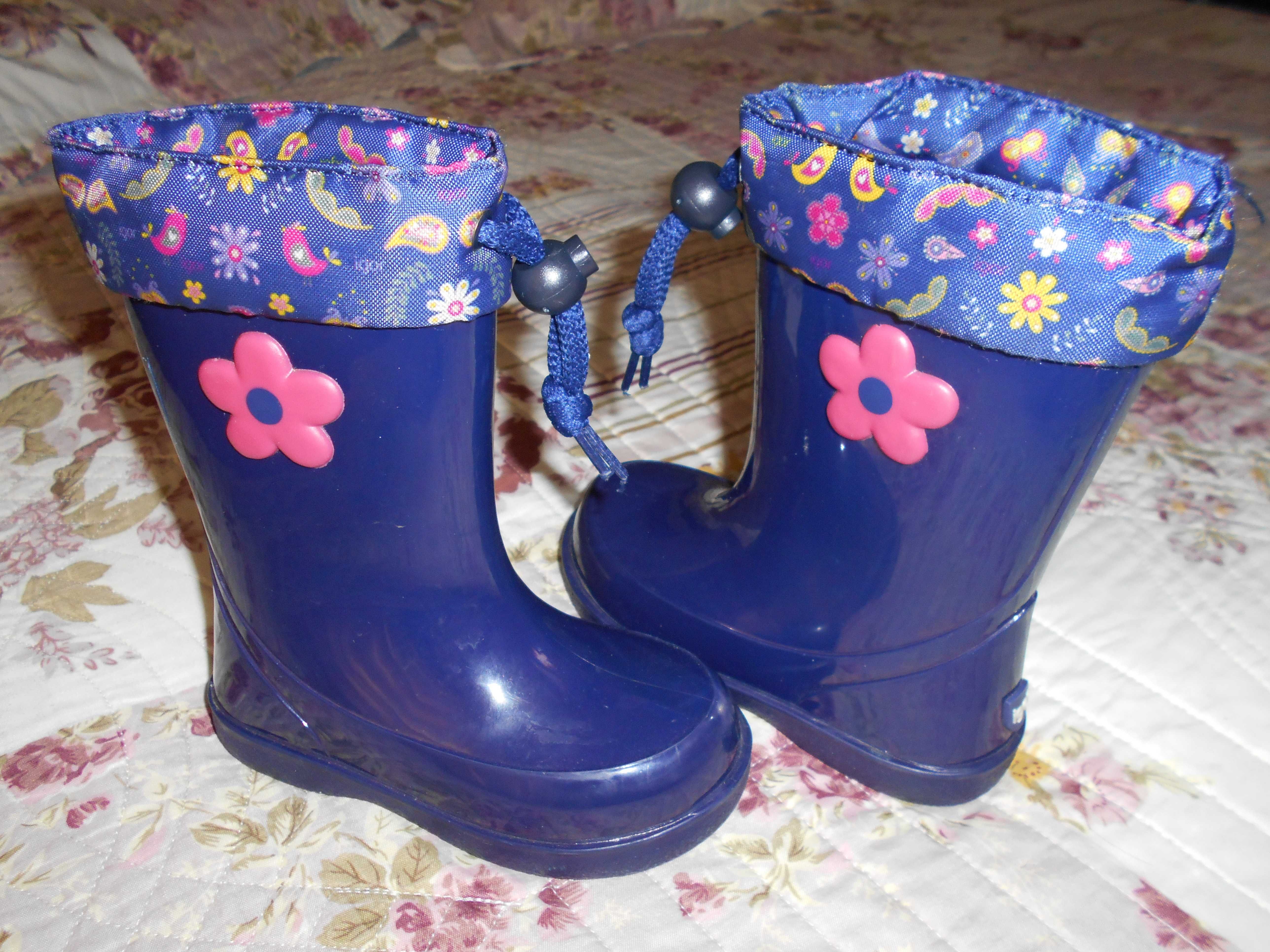 Botas Galochas Igor  - Menina - 25 - azul escuro - Como Novas