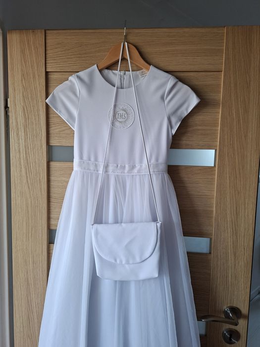 Sukienka komunijna, dodatki komunijne, 146/152