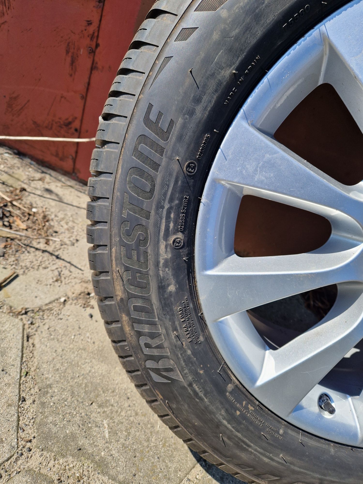 Oryginalne Koła Mercedes-Benz ML 255/55R18 Bridgestone 22r. Wielosezon