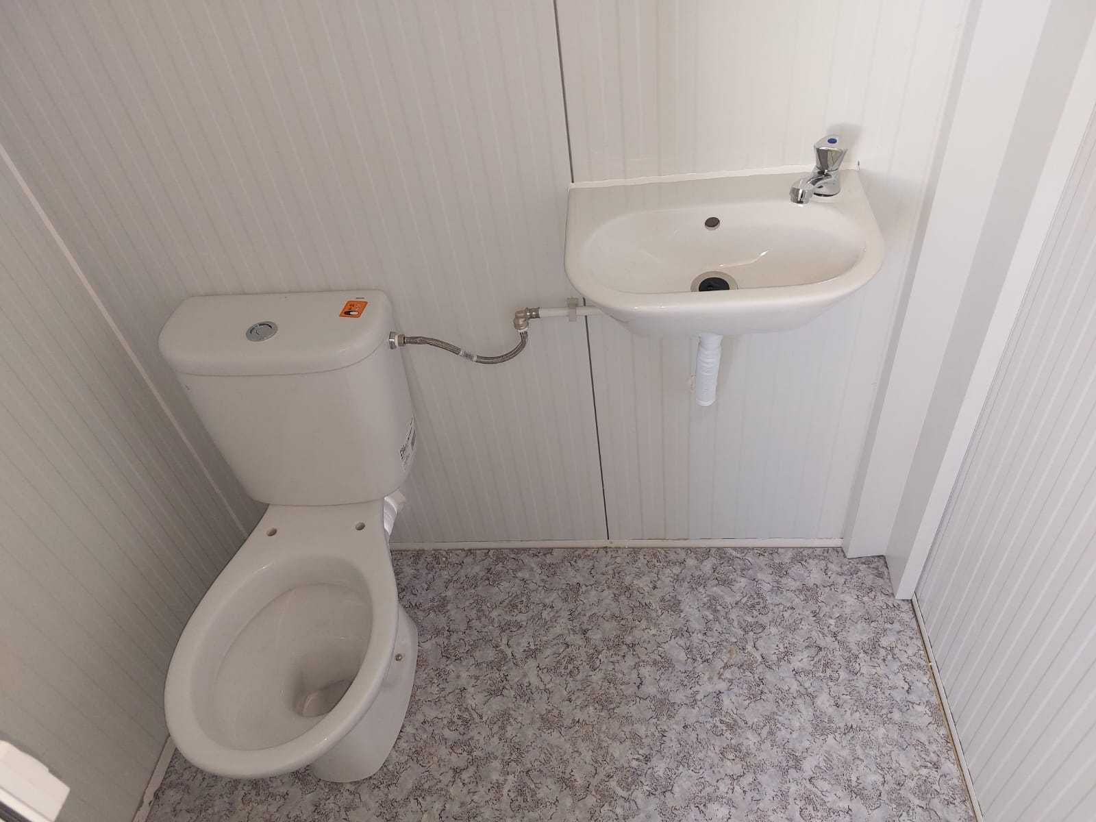 (Contentor/Escritório) Módulo Pré-fabricado 5840mmx2350mm com WC