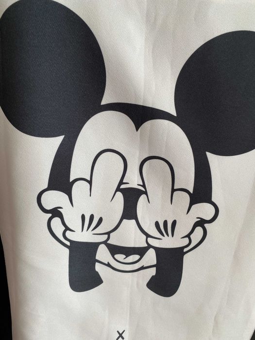 Exclusive hit dłuższa marynarka z myszką miki Mickey S-M-L