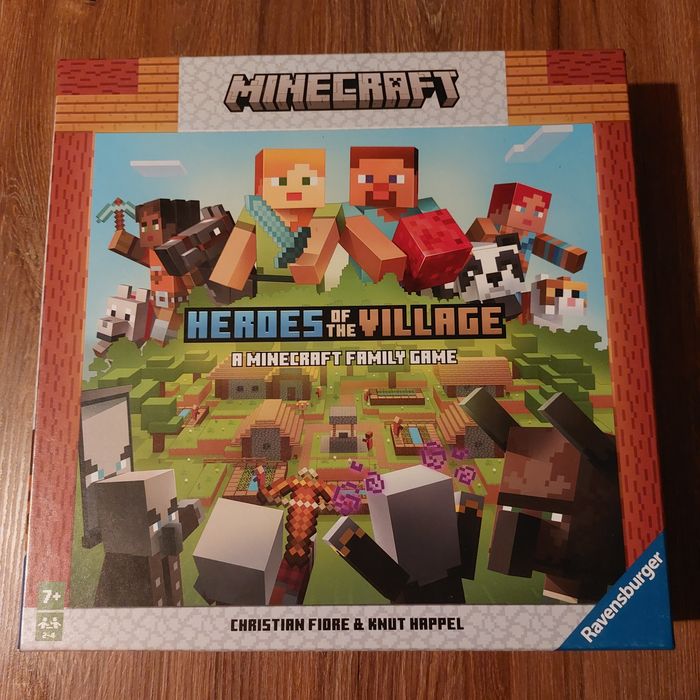 Gra planszowa Minecraft Heros of the village Jak Nowa