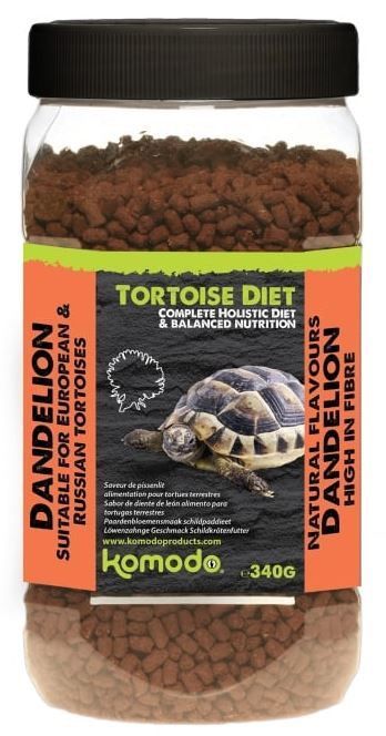 komodo tortoise diet dandelion 340g - pokarm dla żółwi