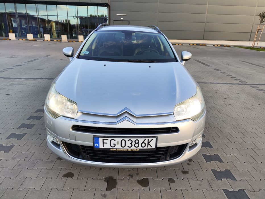 Citroen C5 kombi 2009r. 2.0 HDi diesel 136KM automat, navi, hak