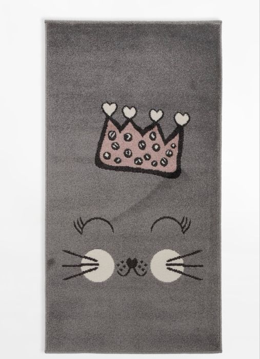 2  dywany Szary kot w koronie