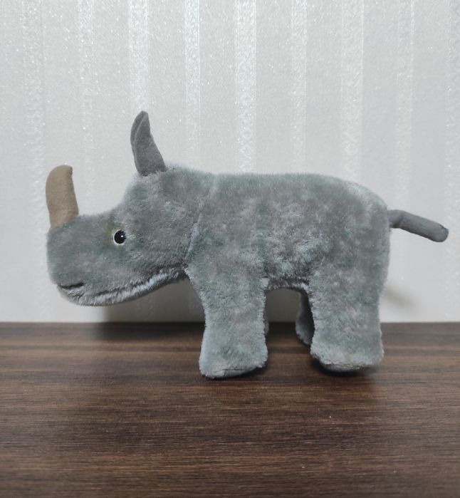 Винтажный коллекционный носорог Steiff Nosy, Германия
