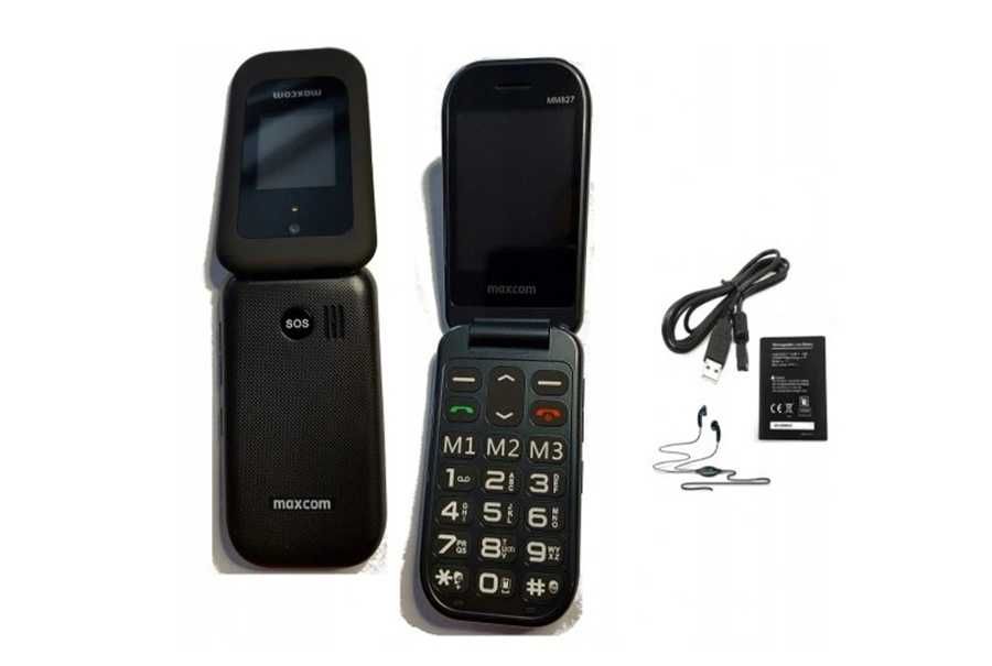 TELEFON MAXCOM COMFORT MM827 ideał komplet pudełko