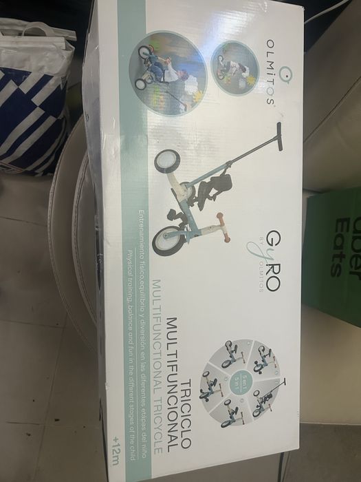 Triciclo Olmito Multifuncoes Crianca