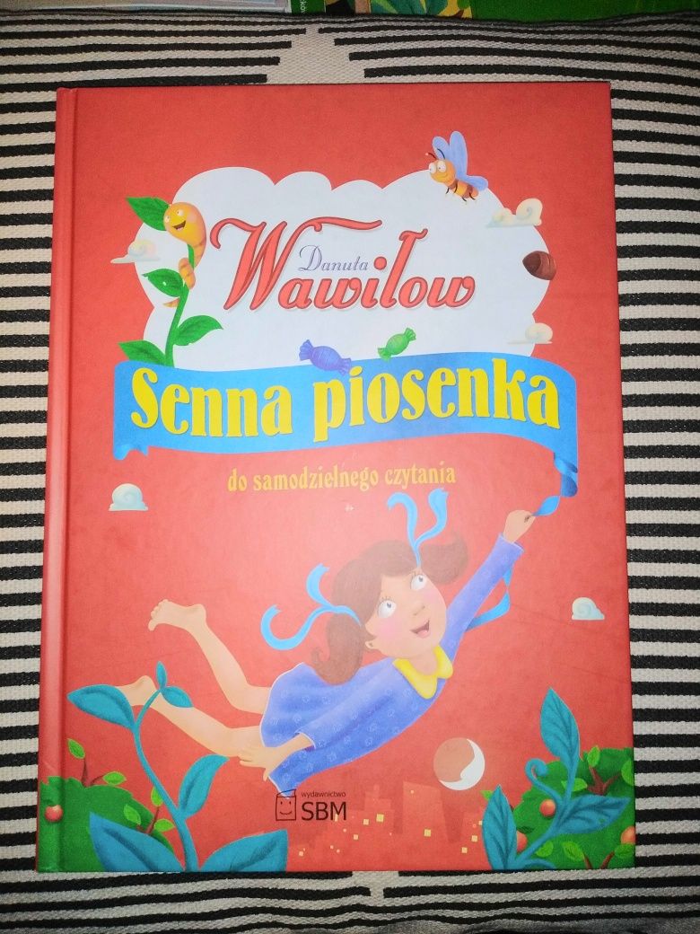 Senna Piosenka - Do Samodzielnego Czytania - Danuta Wawiłow -Format A4