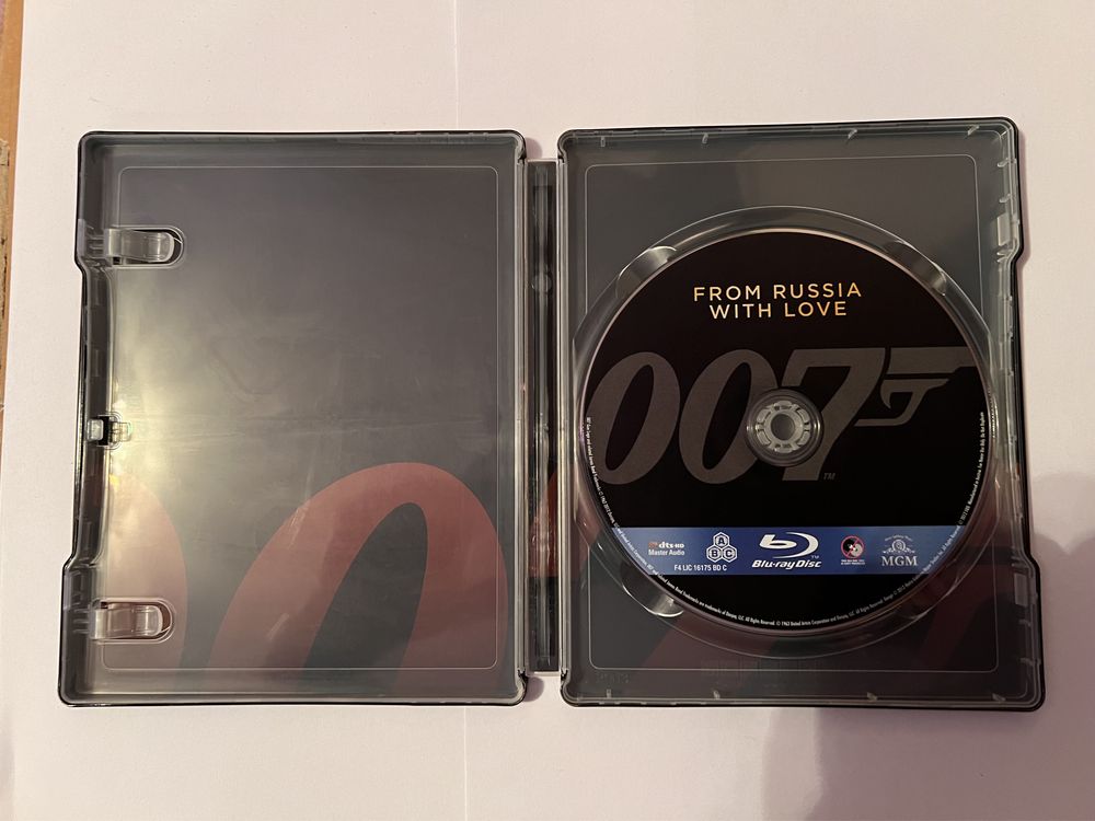 007 From Russia With Love Blu-Ray Steelbook + protektor