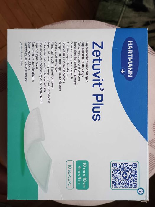 Zetuvit®Plus opatrunki z Superabsorbentem