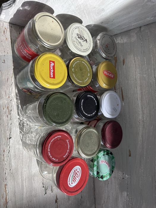 Frascos de vidro varios tamanhos