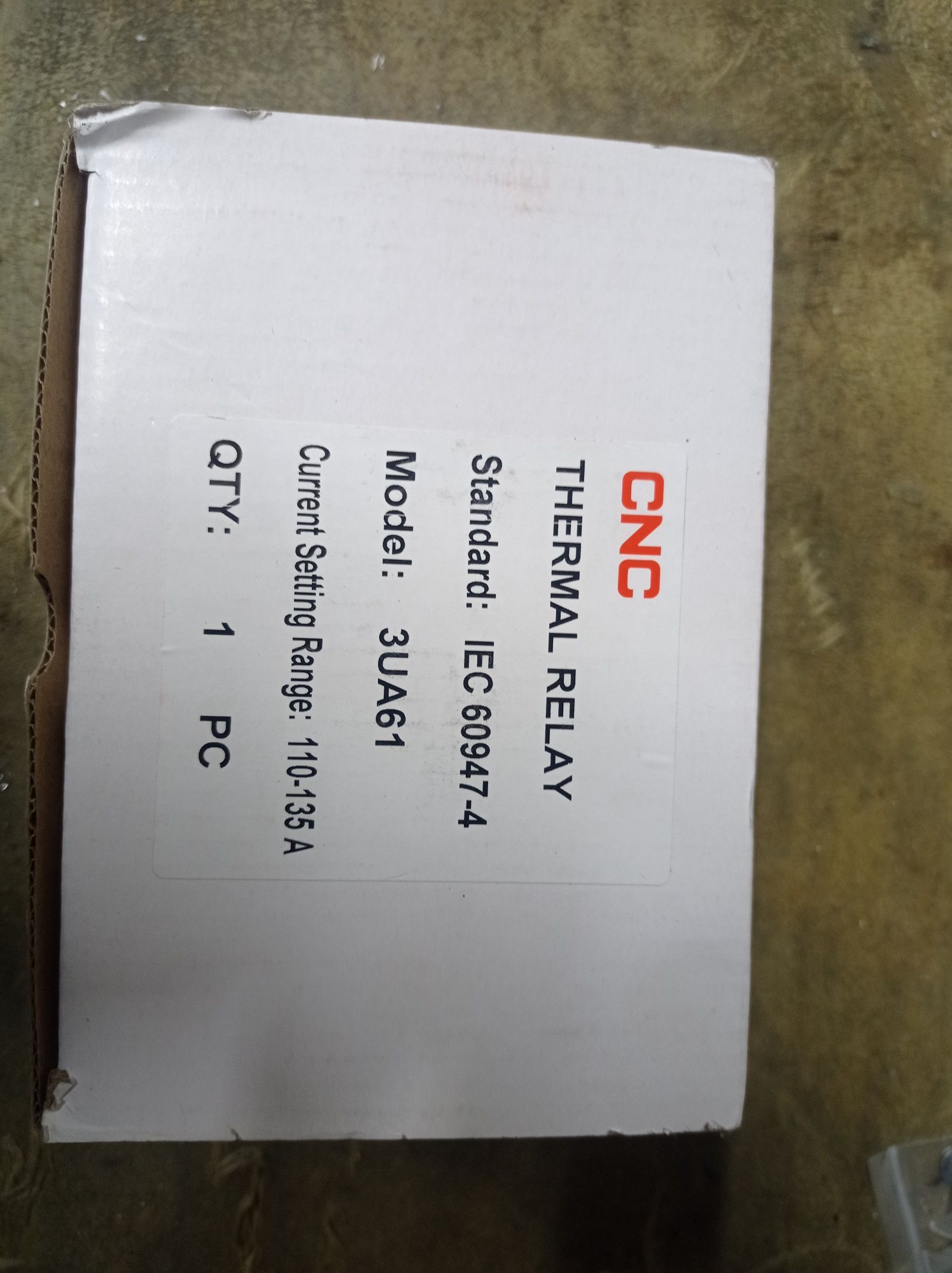 Електротеплове реле 3UA61, 110А-135А, CNC
