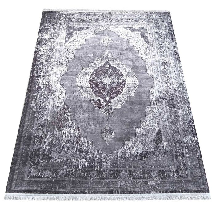 Dywan antypoślizgowy  120x180 szary