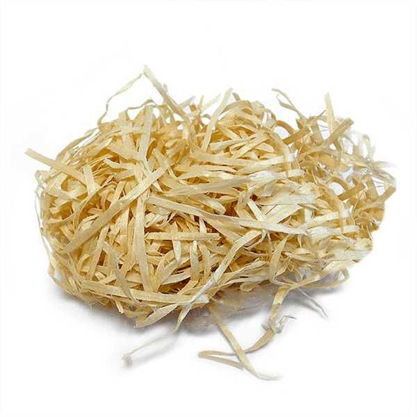 Palha Madeira Natural para Enchimento de Cabazes