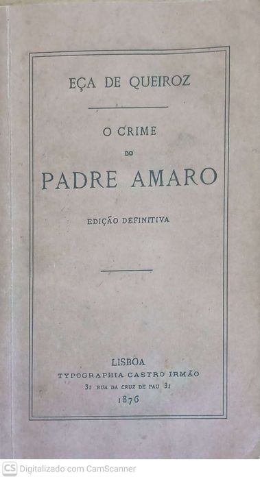 O Crime do Padre Amaro - Eça de Queiroz