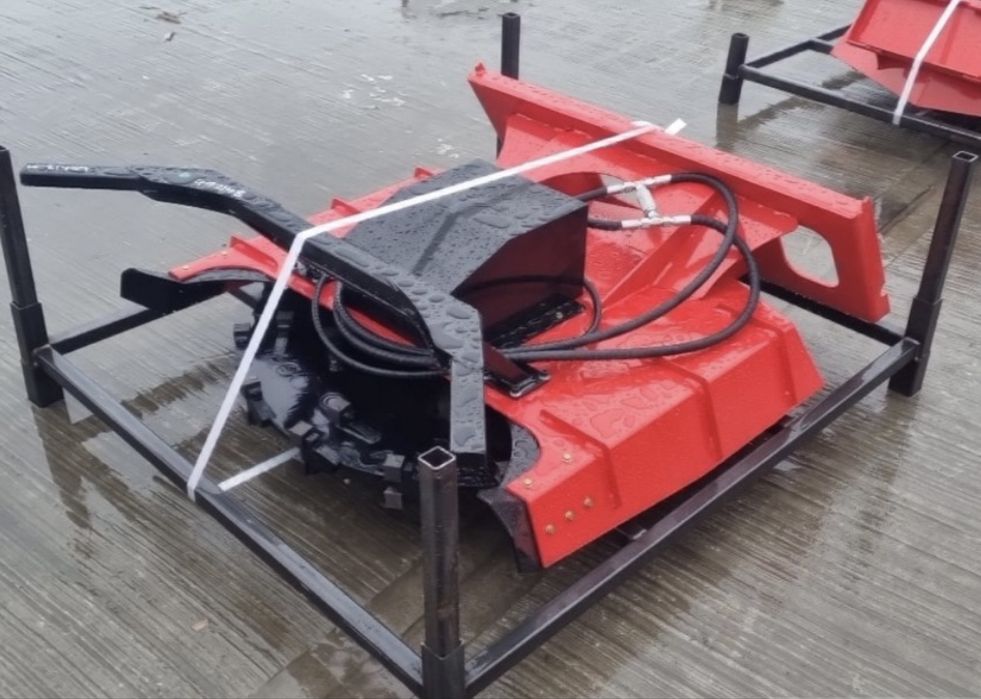 Mulczer tarczowy hydrauliczny do ładowarki mocowanie jak bobcat