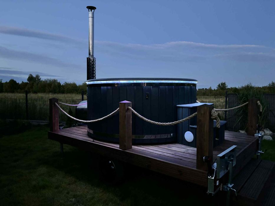 Relax na kółkach mobilna balia/jacuzzi na wynajm
