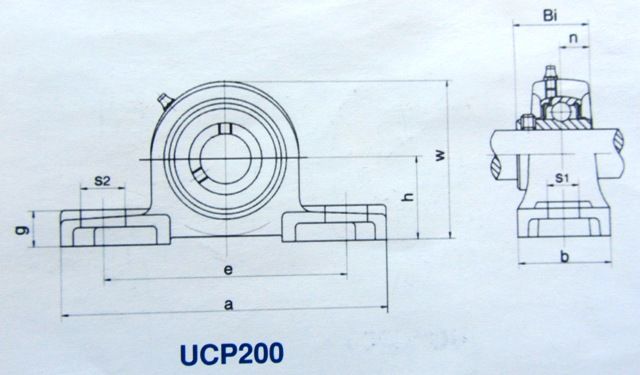 Спецоборудование  UCF207 - узел подшипниковый под вал 35 мм