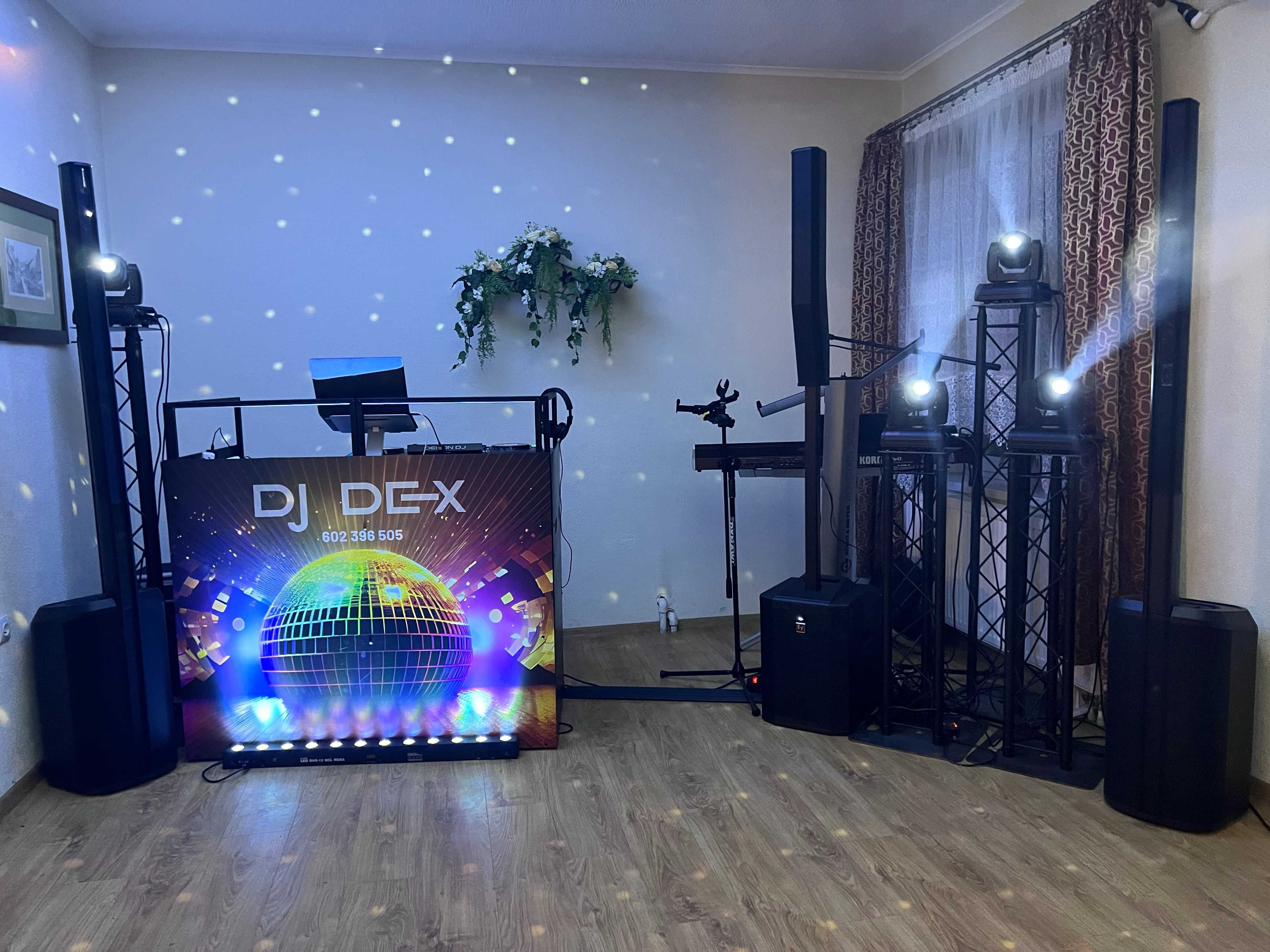 DJ DEX - imprezy okolicznościowe, urodziny, rocznice, wesela, eventy