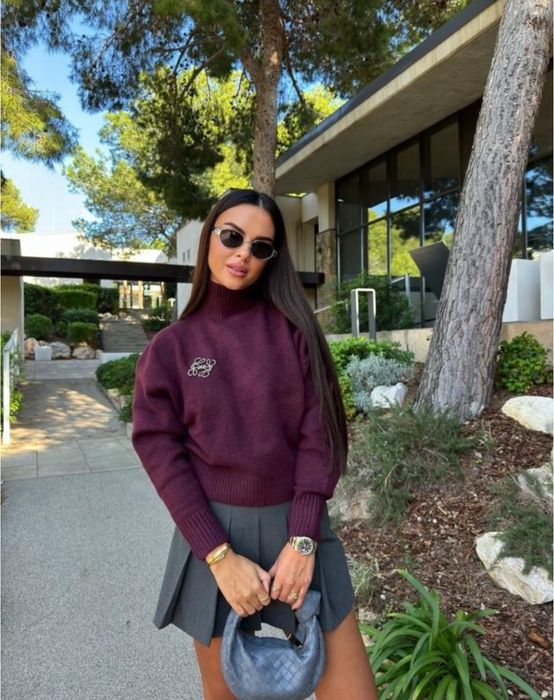 Сверт ZARA Трендовий колір бургунді