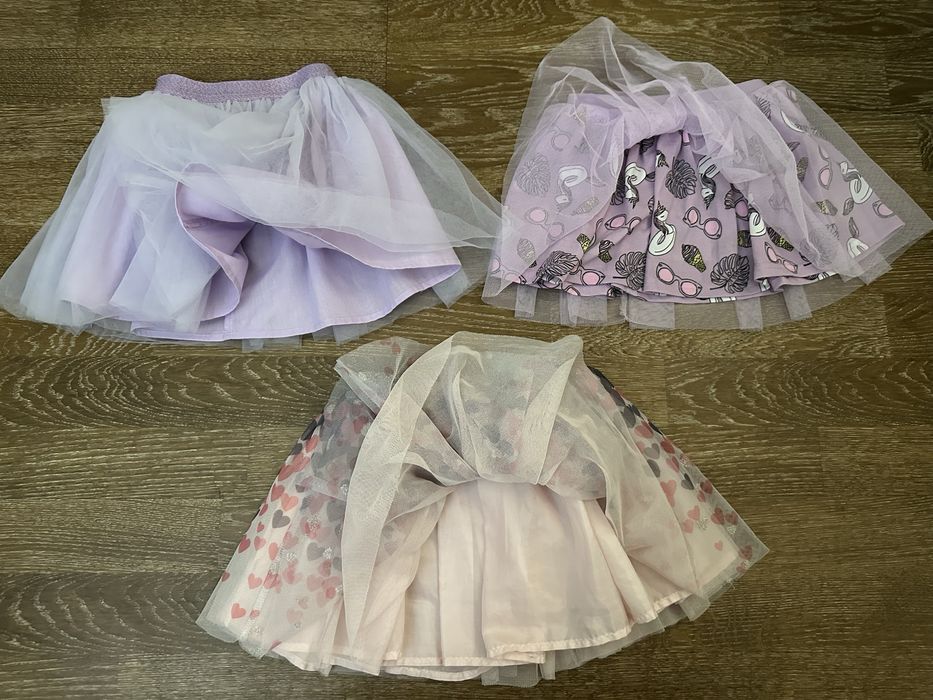 Святкові фатинові юбочки 3-4 98 (новий рік, день народження