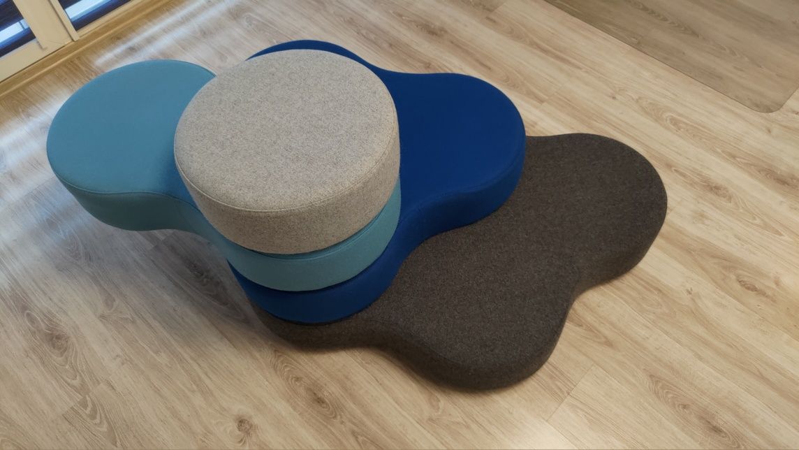 Designerska pufa tapa