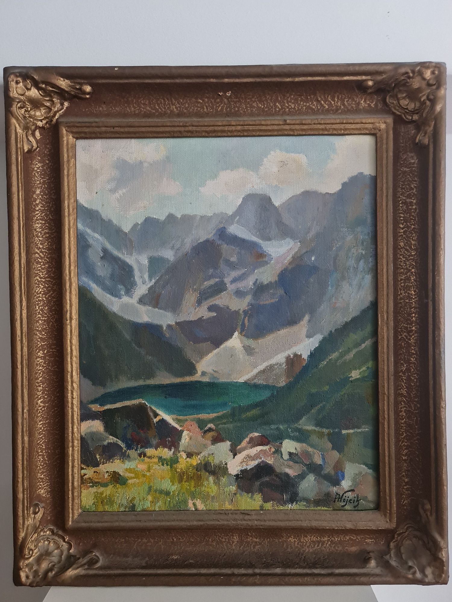 Obraz "Morskie Oko" Franciszek Wójcik