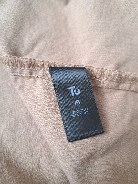 Сукня - сарафан в рубчик на ґудзиках. Англія, TU, великий розмір, XL