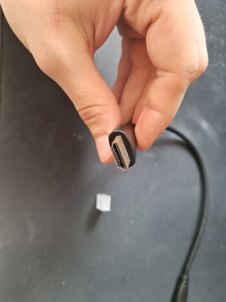 Krótki kabel micro hdmi do aparatu monitora podglądowego microhdmi