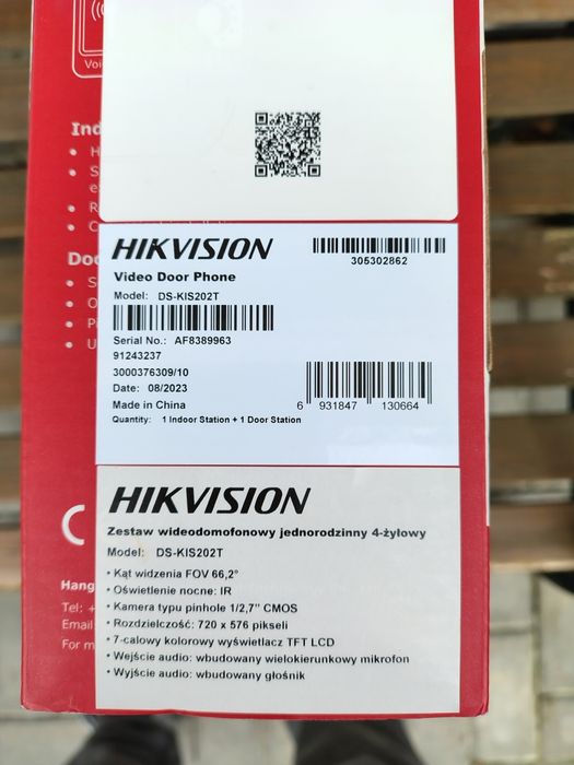 Wideodomofon Hikvision