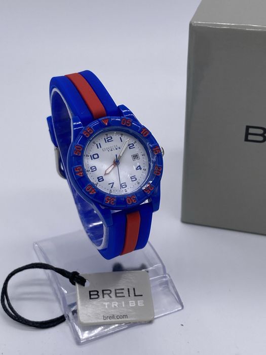 Zegarek dziecięcy junior dla chłopca BREIL EW0399 Silikon Niebieski