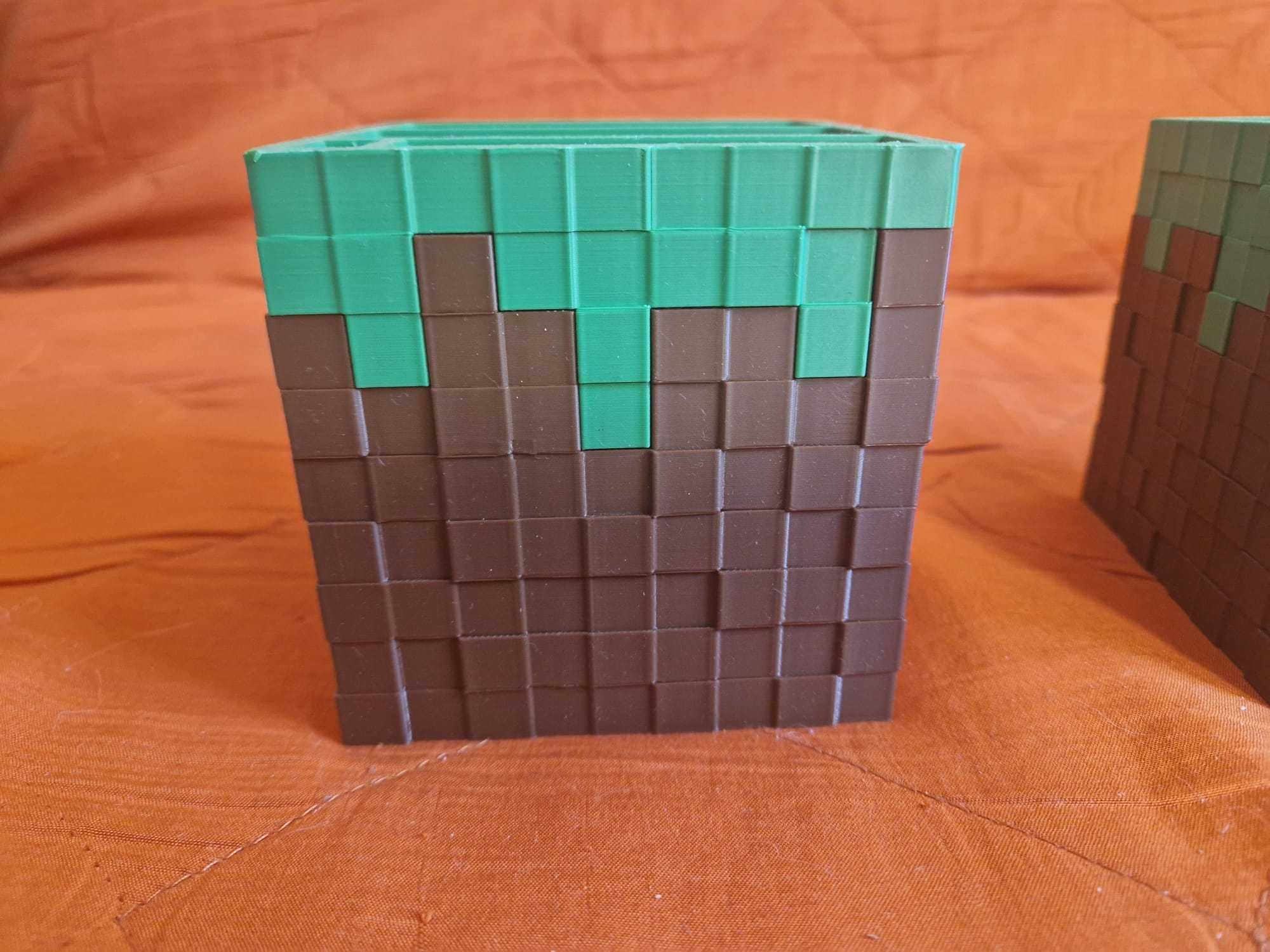 organizer na biurko Minecraft