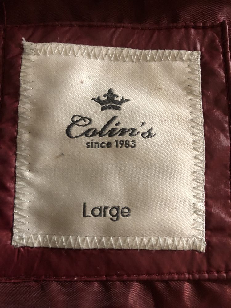зимняя куртка с натуральным пухом, размер L, Colin’s