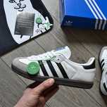 Мужские кроссовки Adidas Samba OG 'White\Gum' Premium. 40-44
