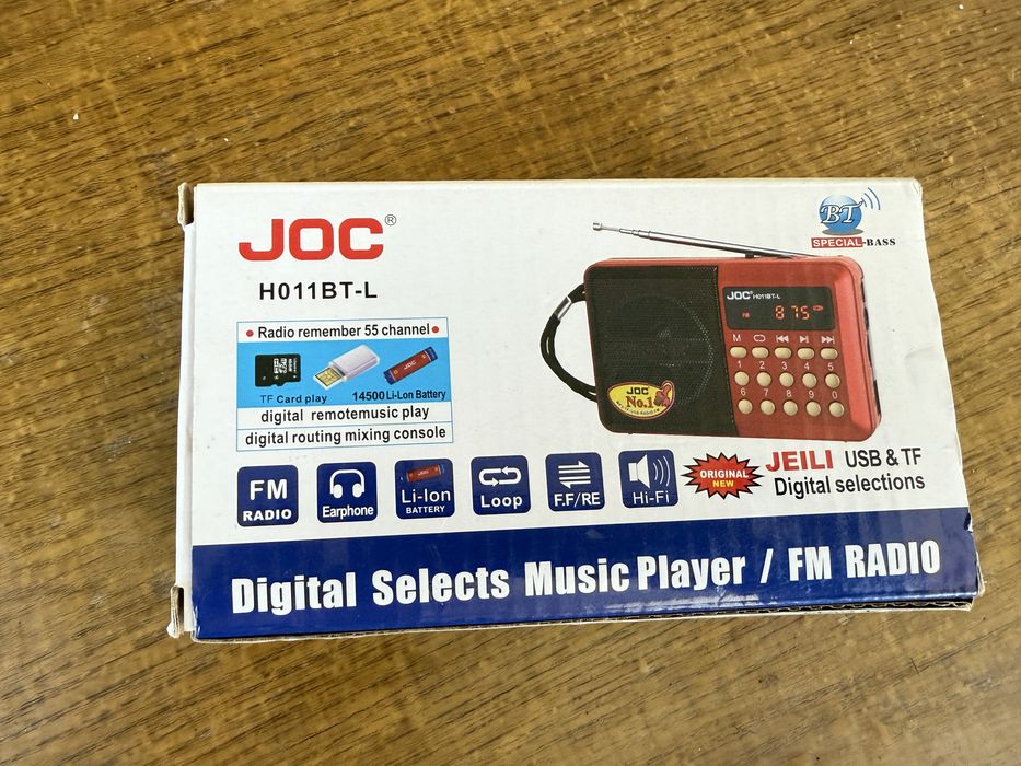 Блютуз колонка радио